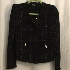 Generation Love Black Tweed Blazer